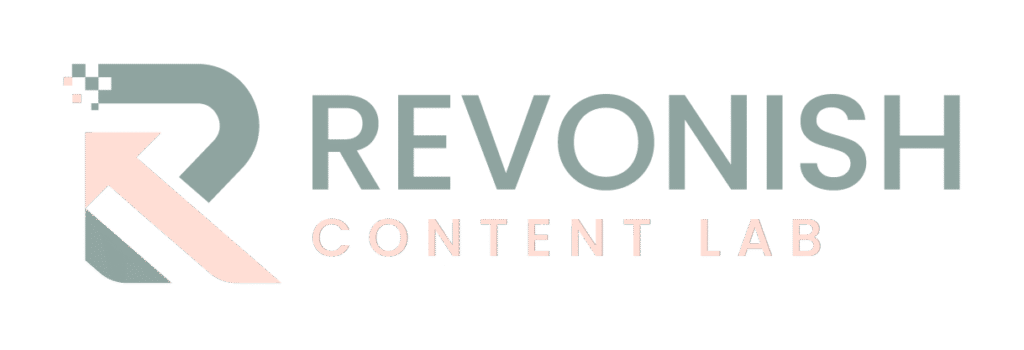 Revonish Content Lab logo